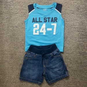 🥰 2/$20 Gymboree Summer Boy Outfit